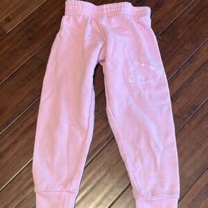 Puma Light Pink Kids Sweatpants